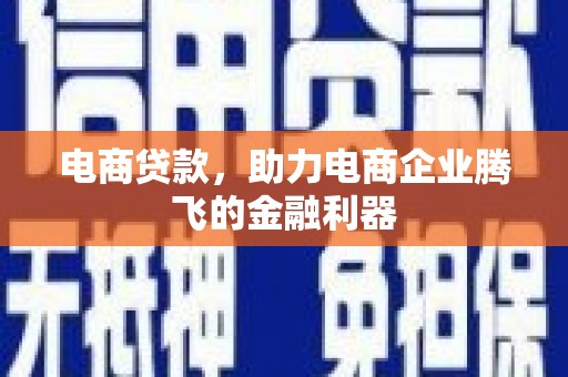 永善电商贷款，助力电商企业腾飞的金融利器