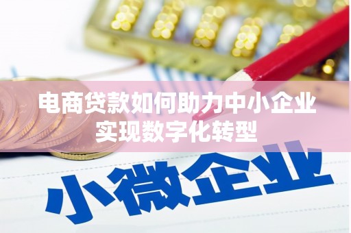 永善电商贷款如何助力中小企业实现数字化转型