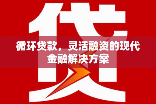 永善循环贷款，灵活融资的现代金融解决方案