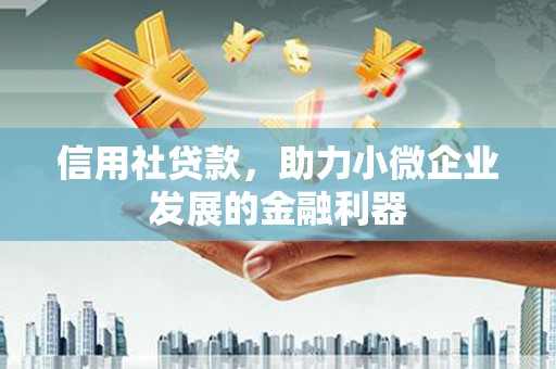 永善信用社贷款，助力小微企业发展的金融利器