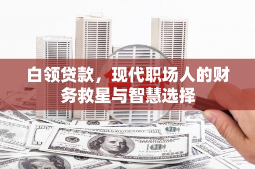 永善白领贷款，现代职场人的财务救星与智慧选择