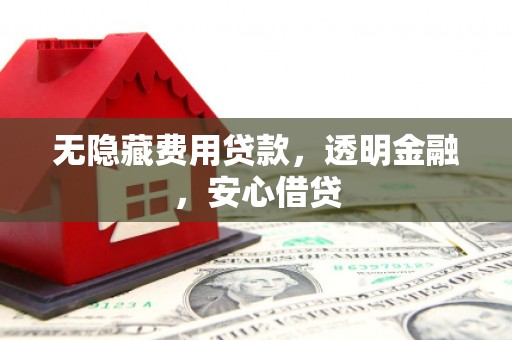 永善无隐藏费用贷款，透明金融，安心借贷