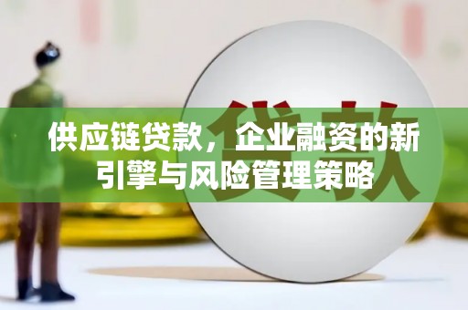永善供应链贷款，企业融资的新引擎与风险管理策略