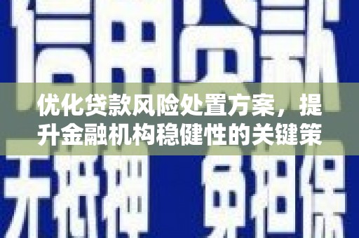 永善优化贷款风险处置方案，提升金融机构稳健性的关键策略