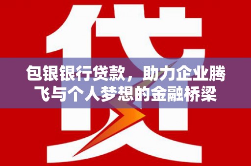 永善包银银行贷款，助力企业腾飞与个人梦想的金融桥梁
