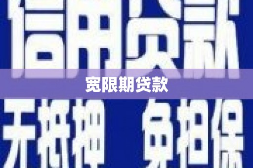 永善宽限期贷款