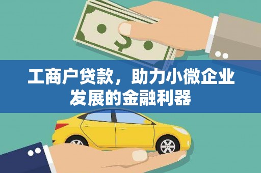 永善工商户贷款，助力小微企业发展的金融利器