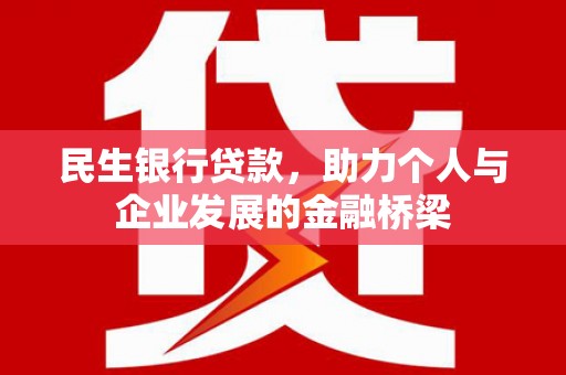 永善民生银行贷款，助力个人与企业发展的金融桥梁