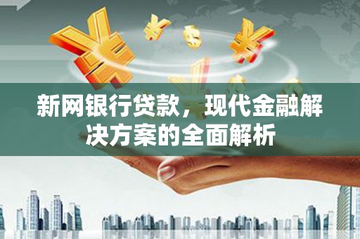 永善新网银行贷款，现代金融解决方案的全面解析