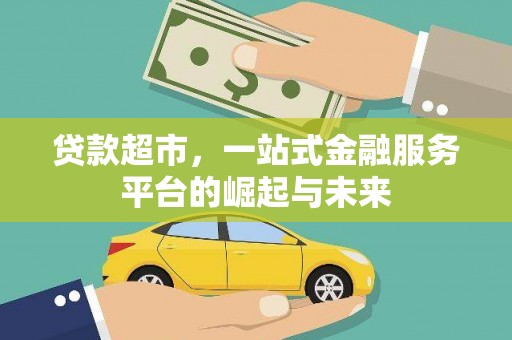 永善贷款超市，一站式金融服务平台的崛起与未来