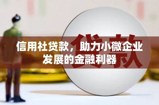 永善信用社贷款，助力小微企业发展的金融利器