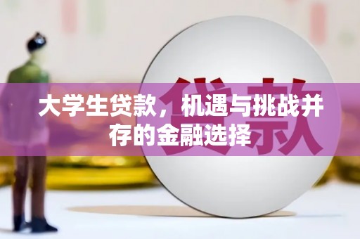 永善大学生贷款，机遇与挑战并存的金融选择