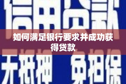 永善如何满足银行要求并成功获得贷款